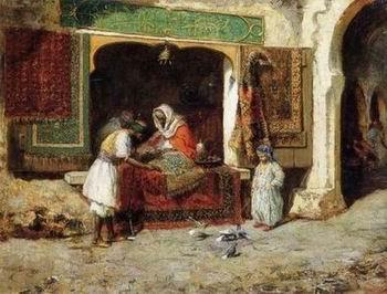unknow artist Arab or Arabic people and life. Orientalism oil paintings  261 oil painting image